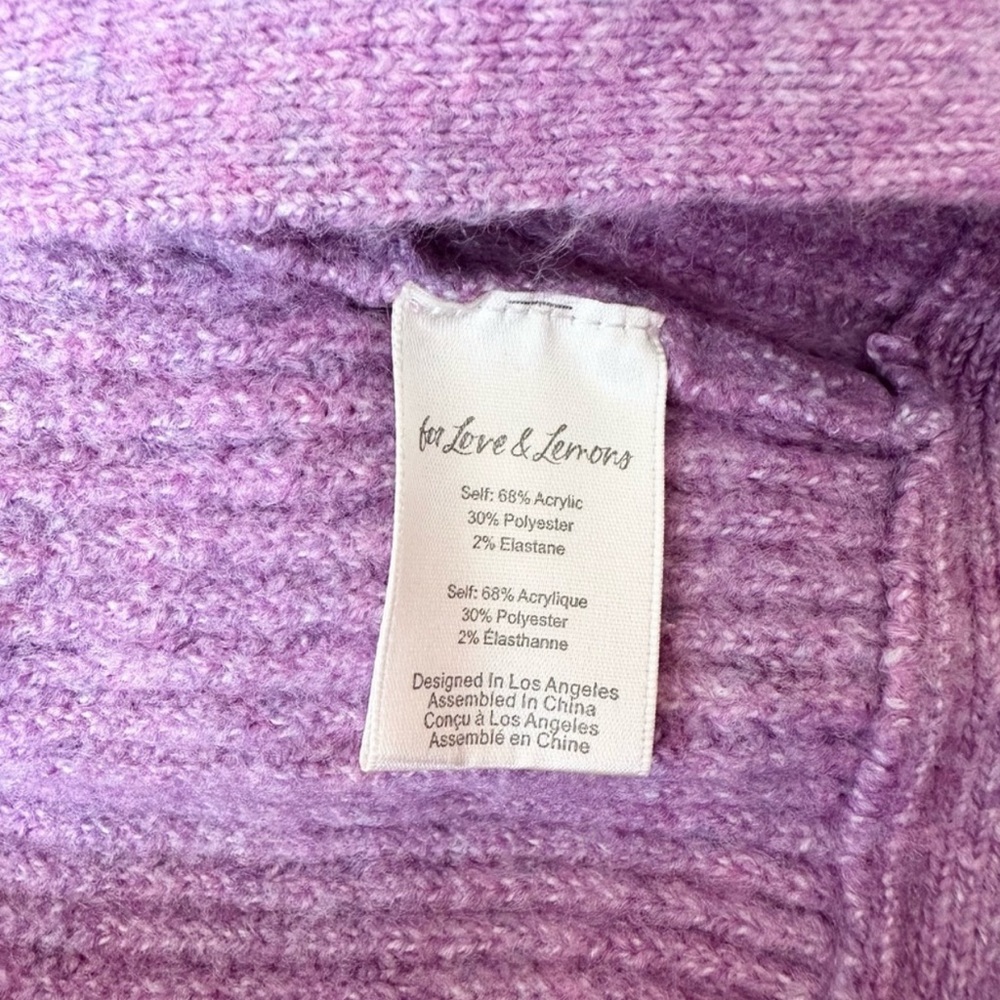 For Love and Lemons Crop Cardigan XL - Picture 10 of 10